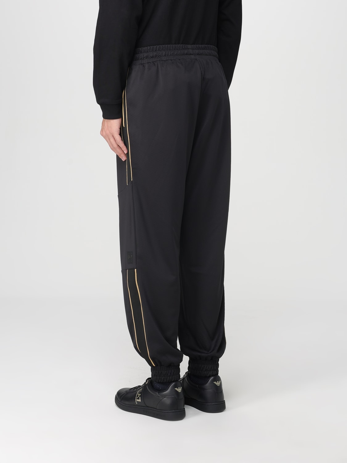 EA7 PANTS: Pants men Ea7, Black - Img 2