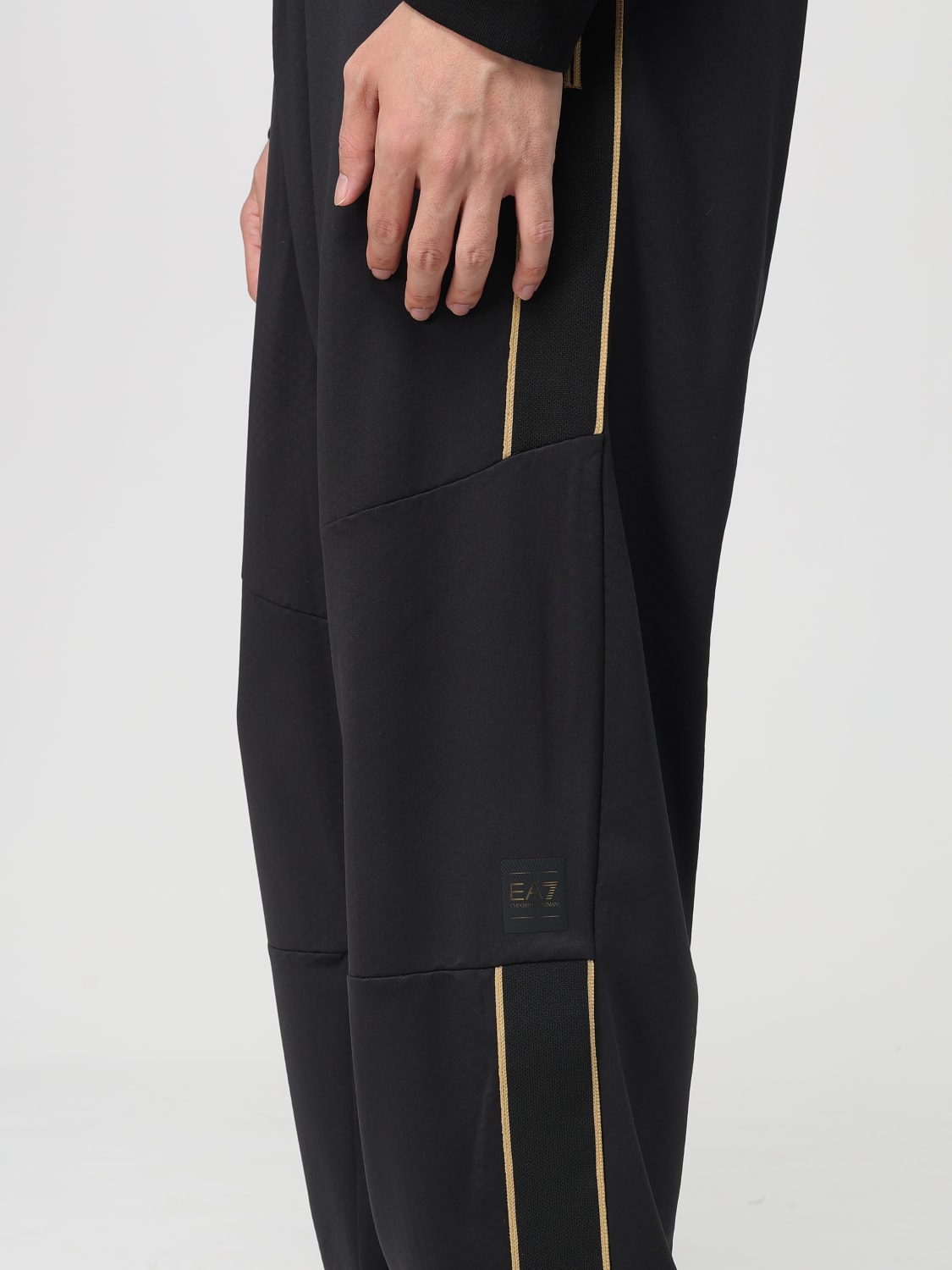 EA7 PANTS: Pants men Ea7, Black - Img 3
