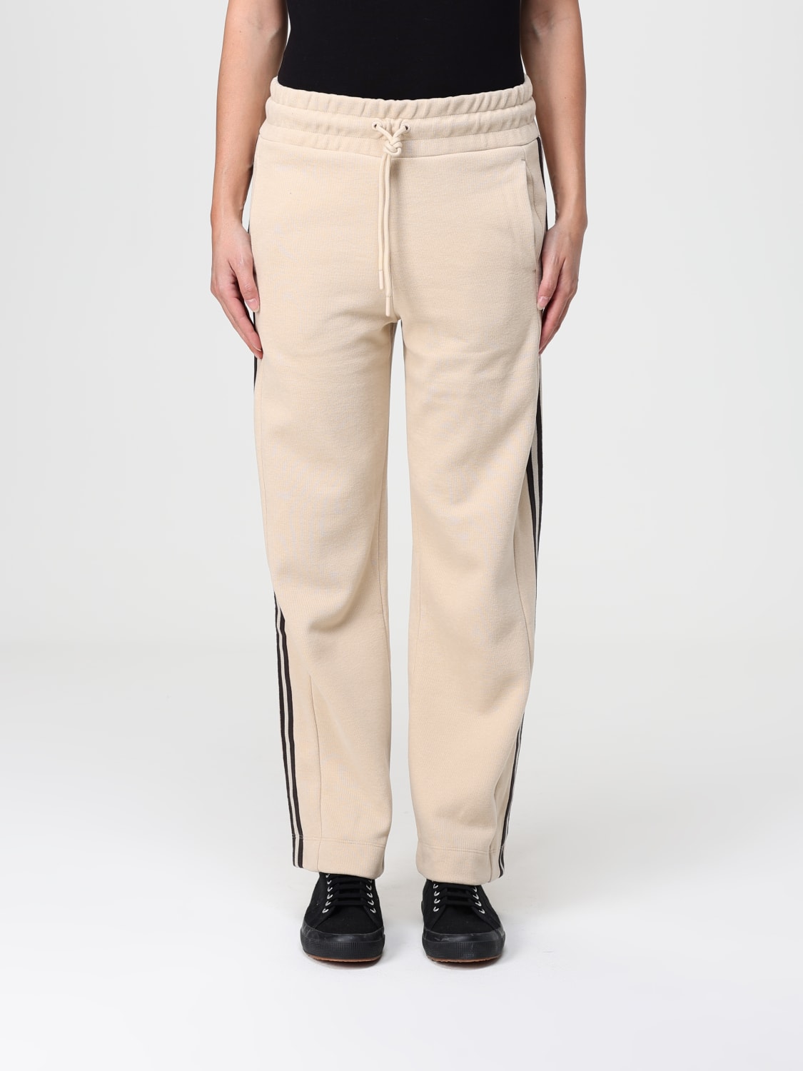 EA7 PANTALON: Pantalon femme Ea7, Beige - Img 1