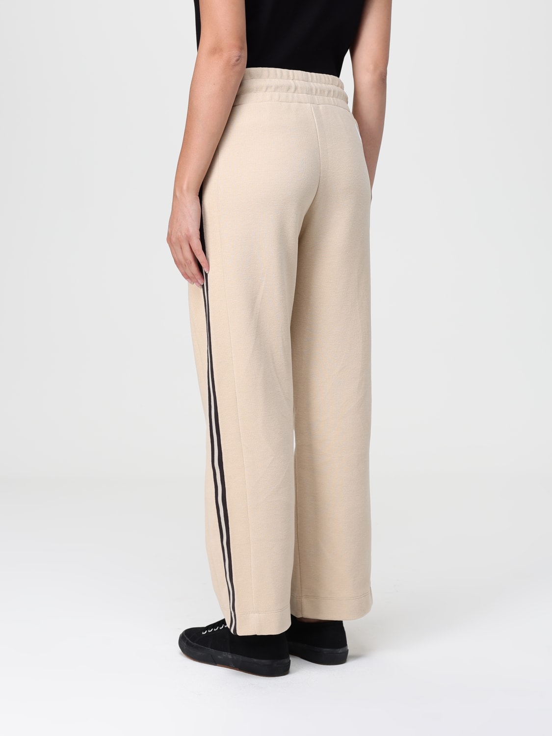 EA7 PANTALON: Pantalon femme Ea7, Beige - Img 3