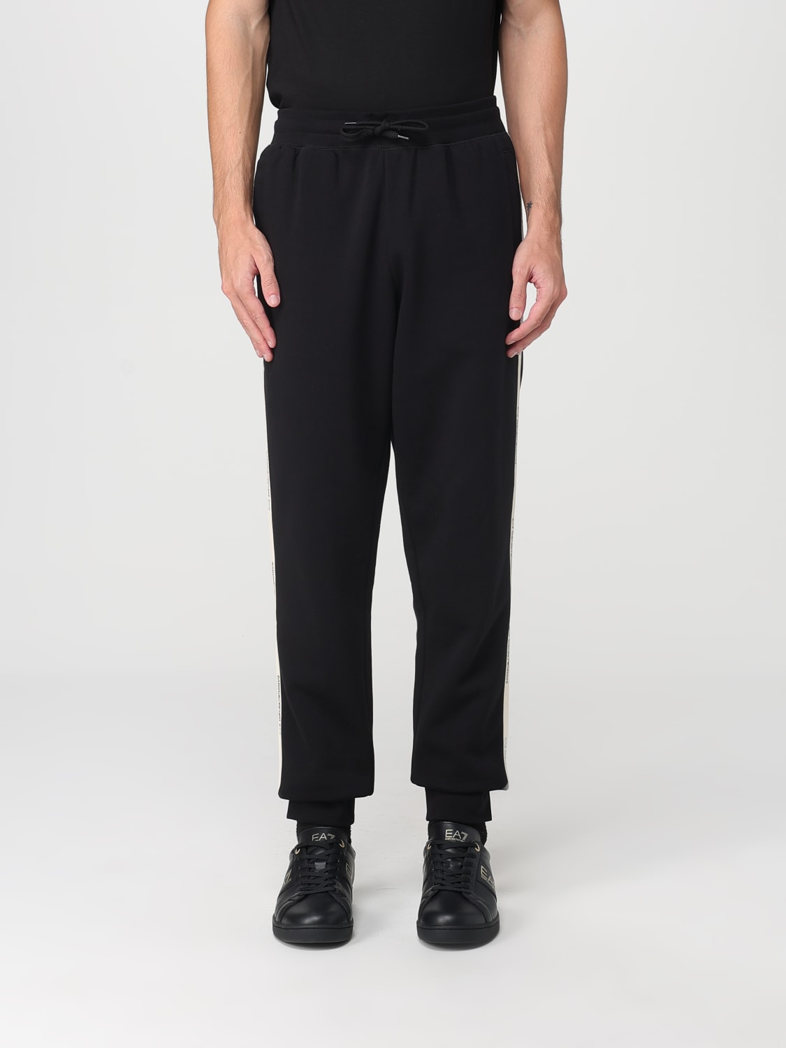 EA7 PANTALON: Pantalon homme Ea7, Noir - Img 1