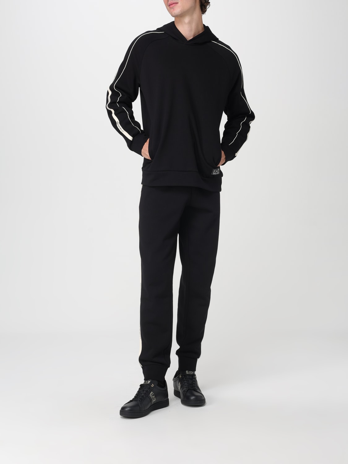 EA7 PANTALON: Pantalon homme Ea7, Noir - Img 2