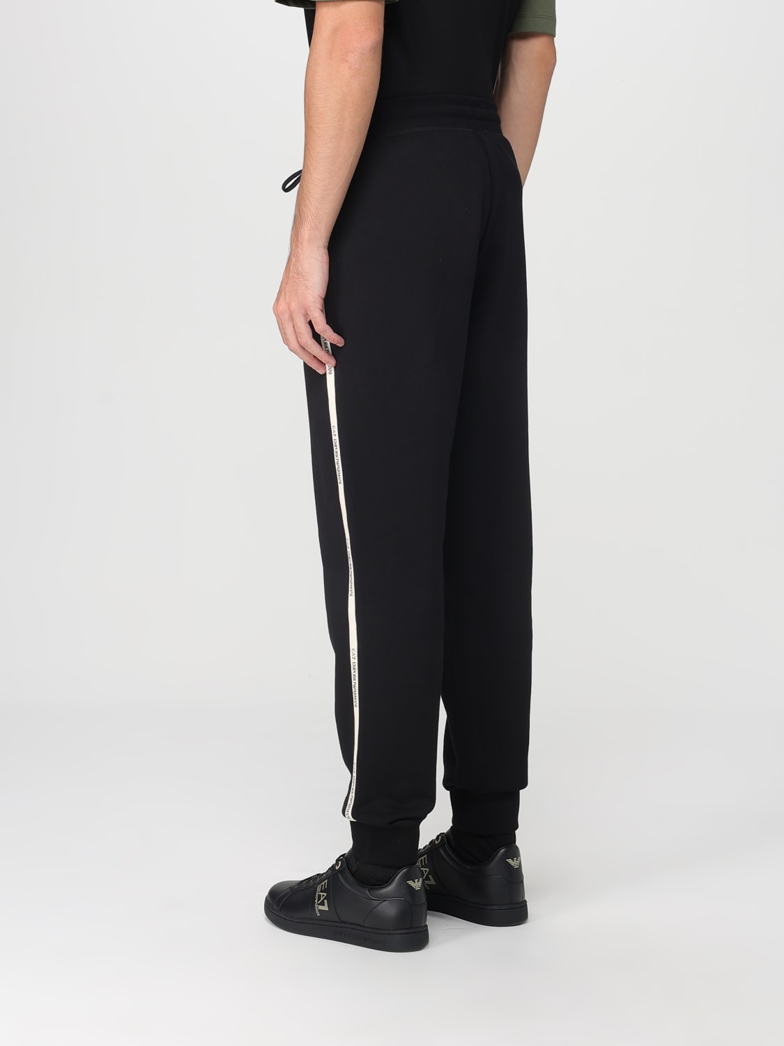 EA7 PANTALON: Pantalon homme Ea7, Noir - Img 3