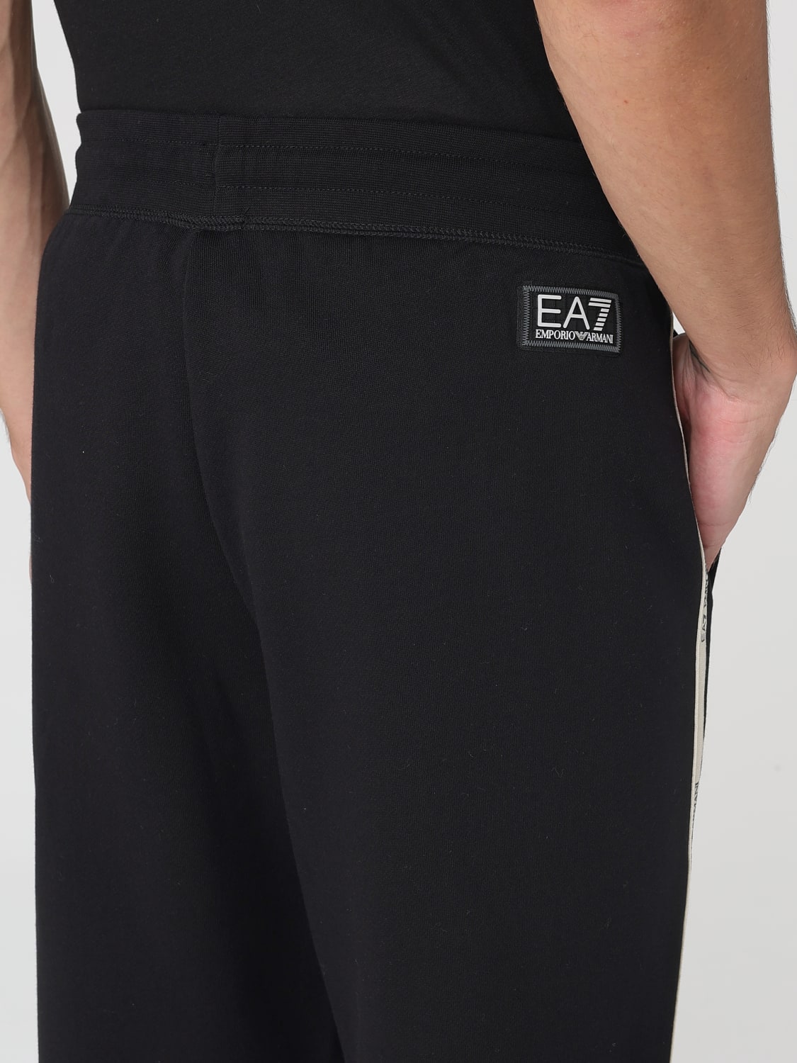 EA7 PANTALON: Pantalon homme Ea7, Noir - Img 4