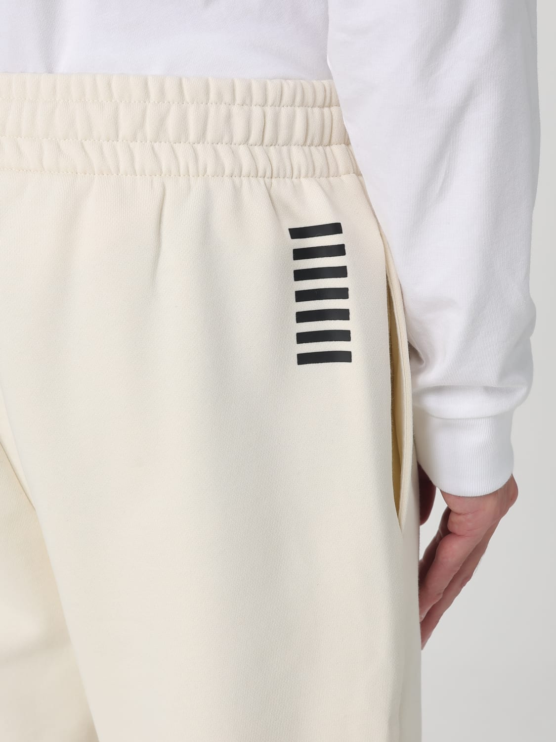 EA7 PANTS: Pants men Ea7, Yellow Cream - Img 3