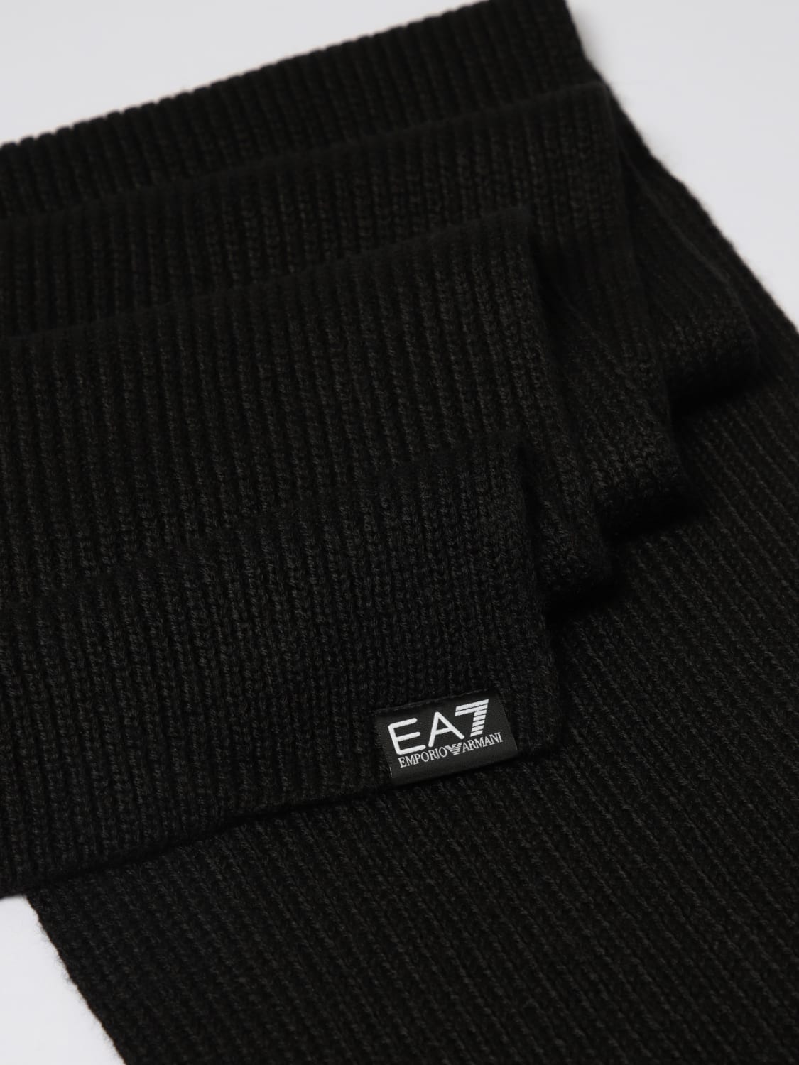 EA7 BUFANDA: Bufanda hombre Ea7, Negro - Img 3