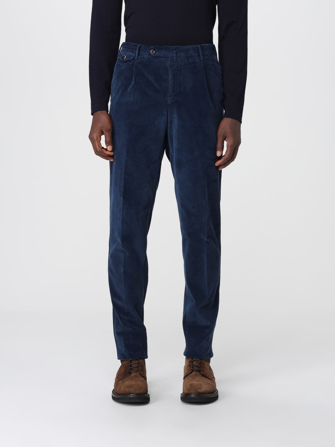 PT01 PANTS: Pants men Pt01, Blue - Img 1