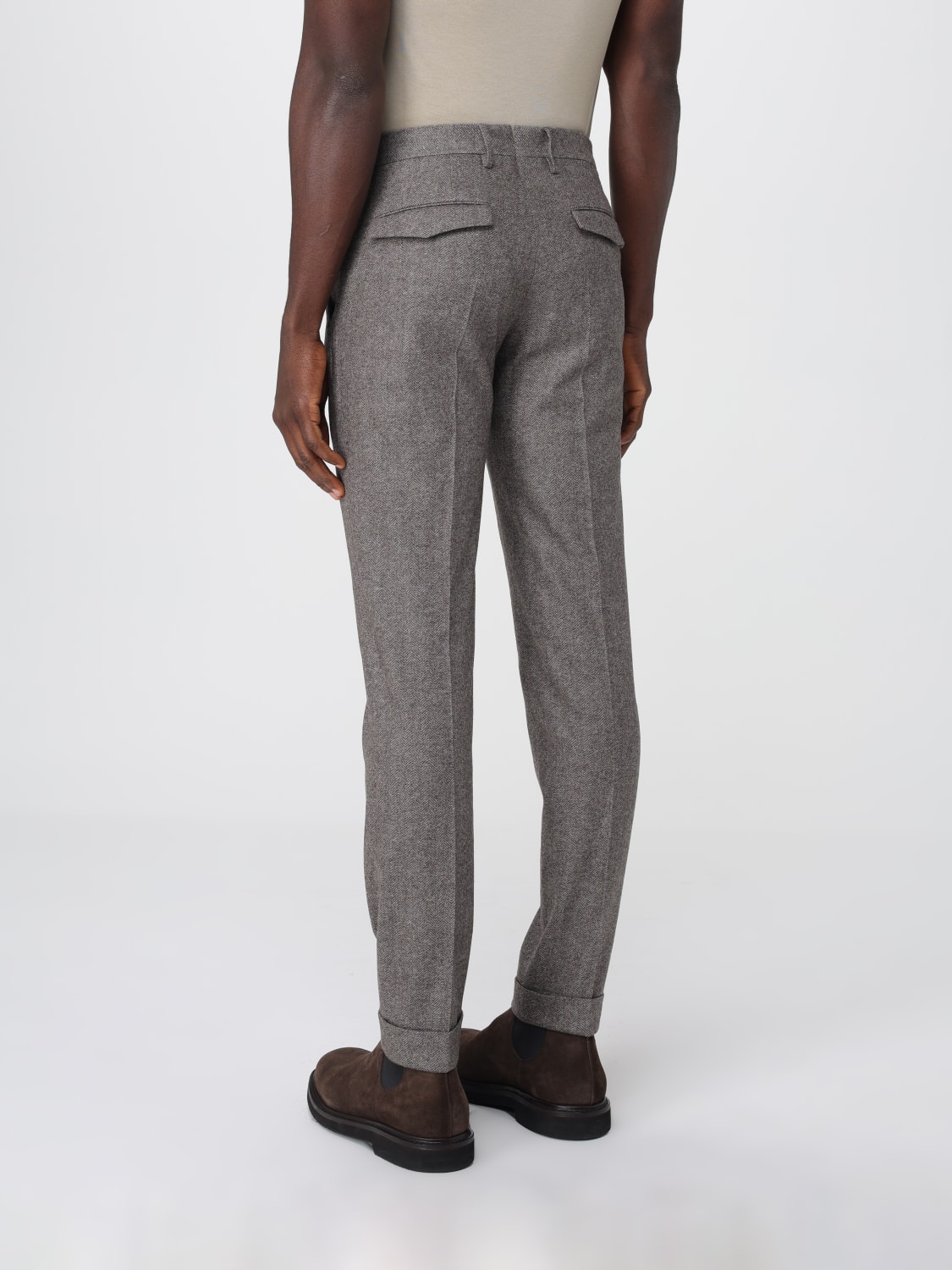 PT01 PANTS: Pants men Pt01, Brown - Img 2