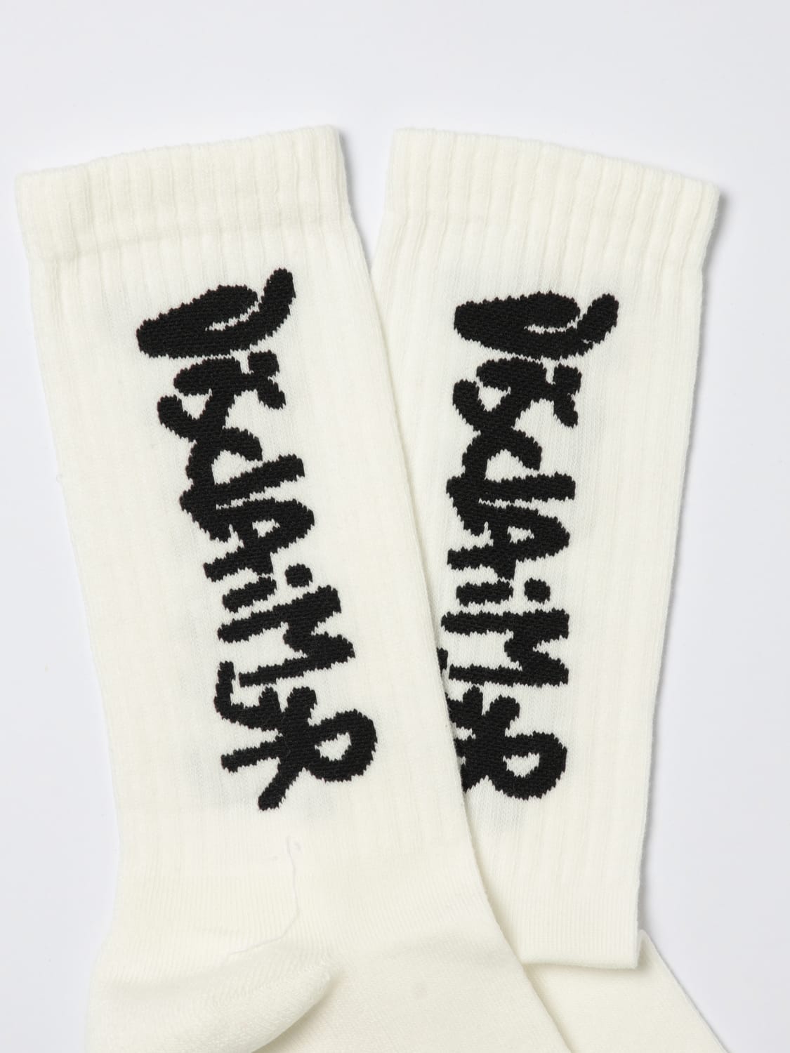 DISCLAIMER SOCKS: Underwear men Disclaimer, White - Img 2