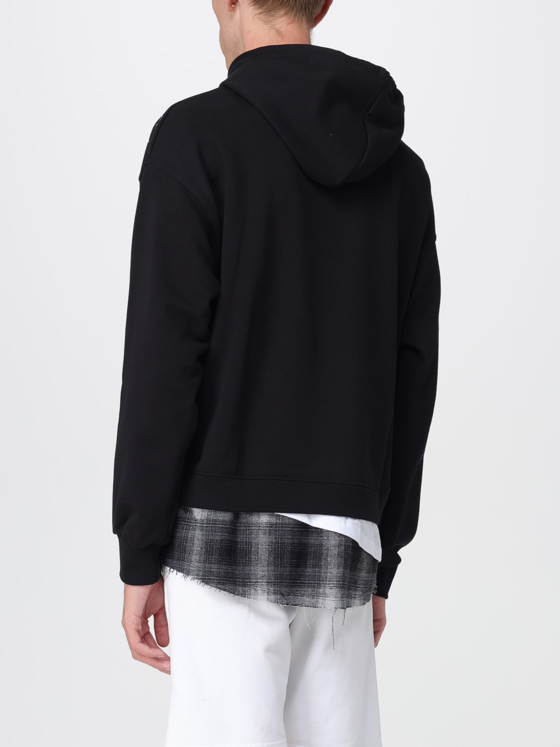 DISCLAIMER SWEATSHIRT: Sweater men Disclaimer, Black - Img 2