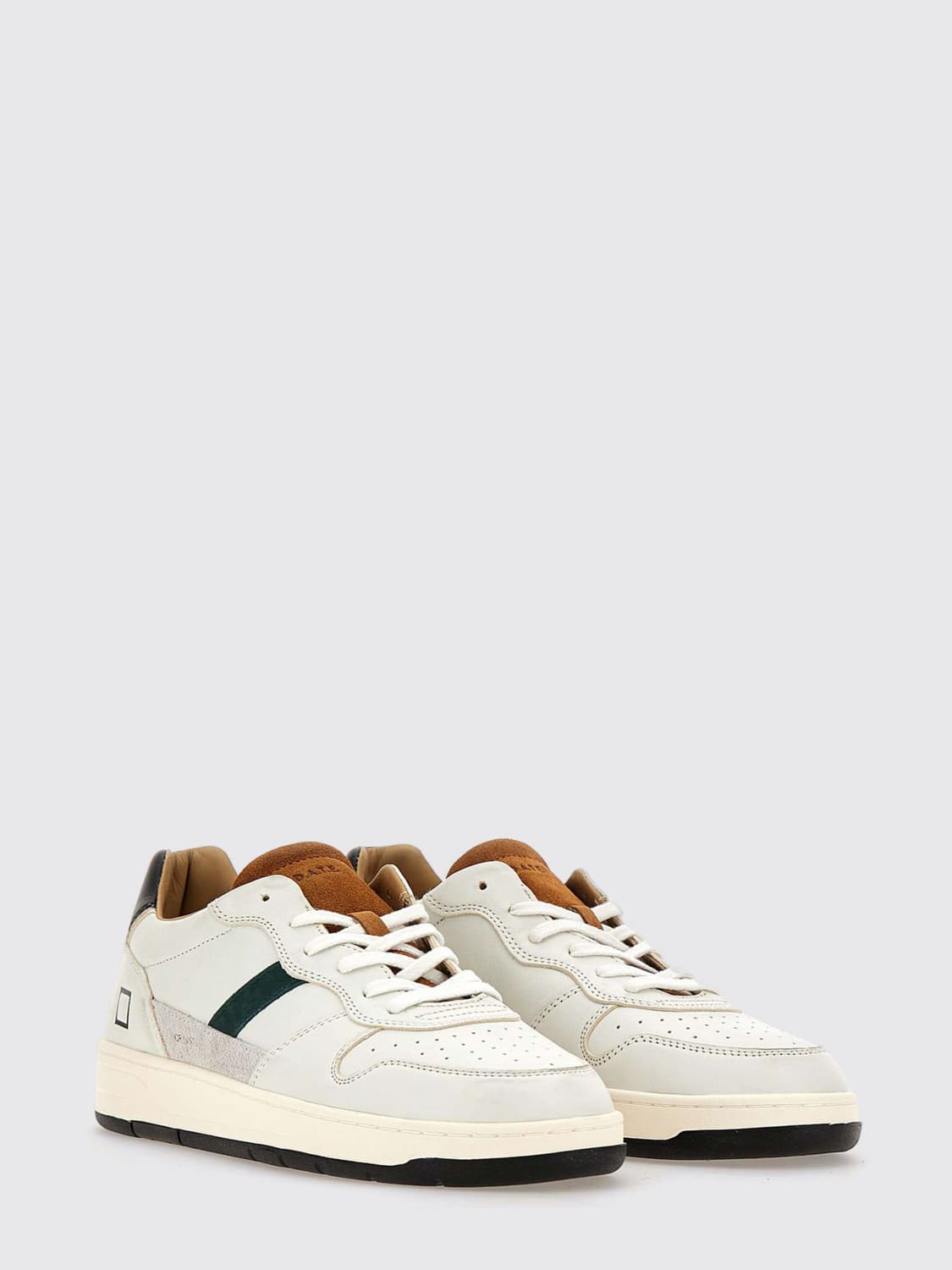 D.A.T.E. BASKETS: Baskets homme D.a.t.e., Blanc 1 - Img 2