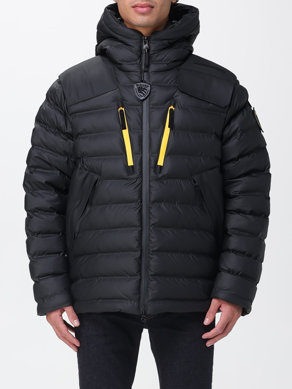 BLAUER JACKET: Blauer men's jacket, Black - Img 1