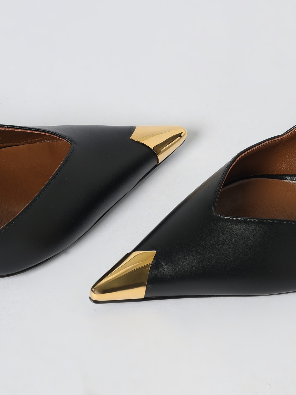 GIUSEPPE ZANOTTI DÉCOLLETÉ: Décolleté Melaine Giuseppe Zanotti in pelle , Nero - Img 4