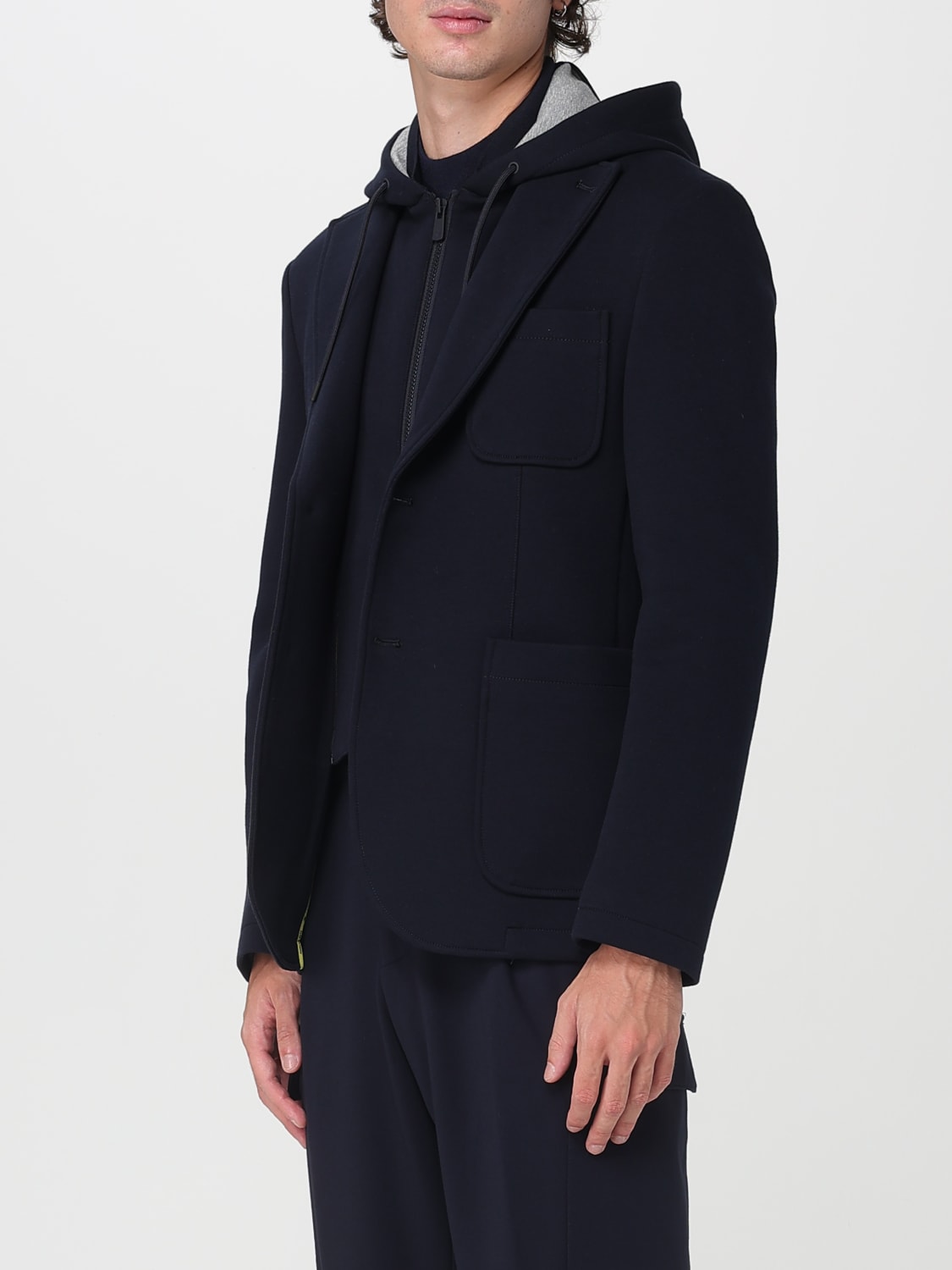 MANUEL RITZ JACKET: Jacket men Manuel Ritz, Blue - Img 3