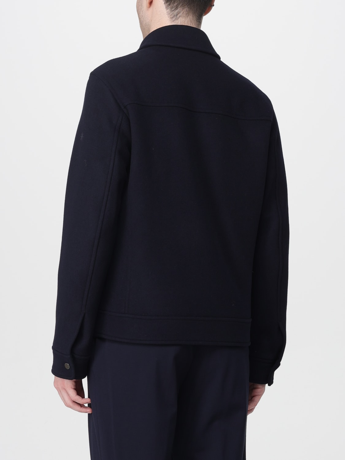 MANUEL RITZ JACKET: Jacket men Manuel Ritz, Blue - Img 2