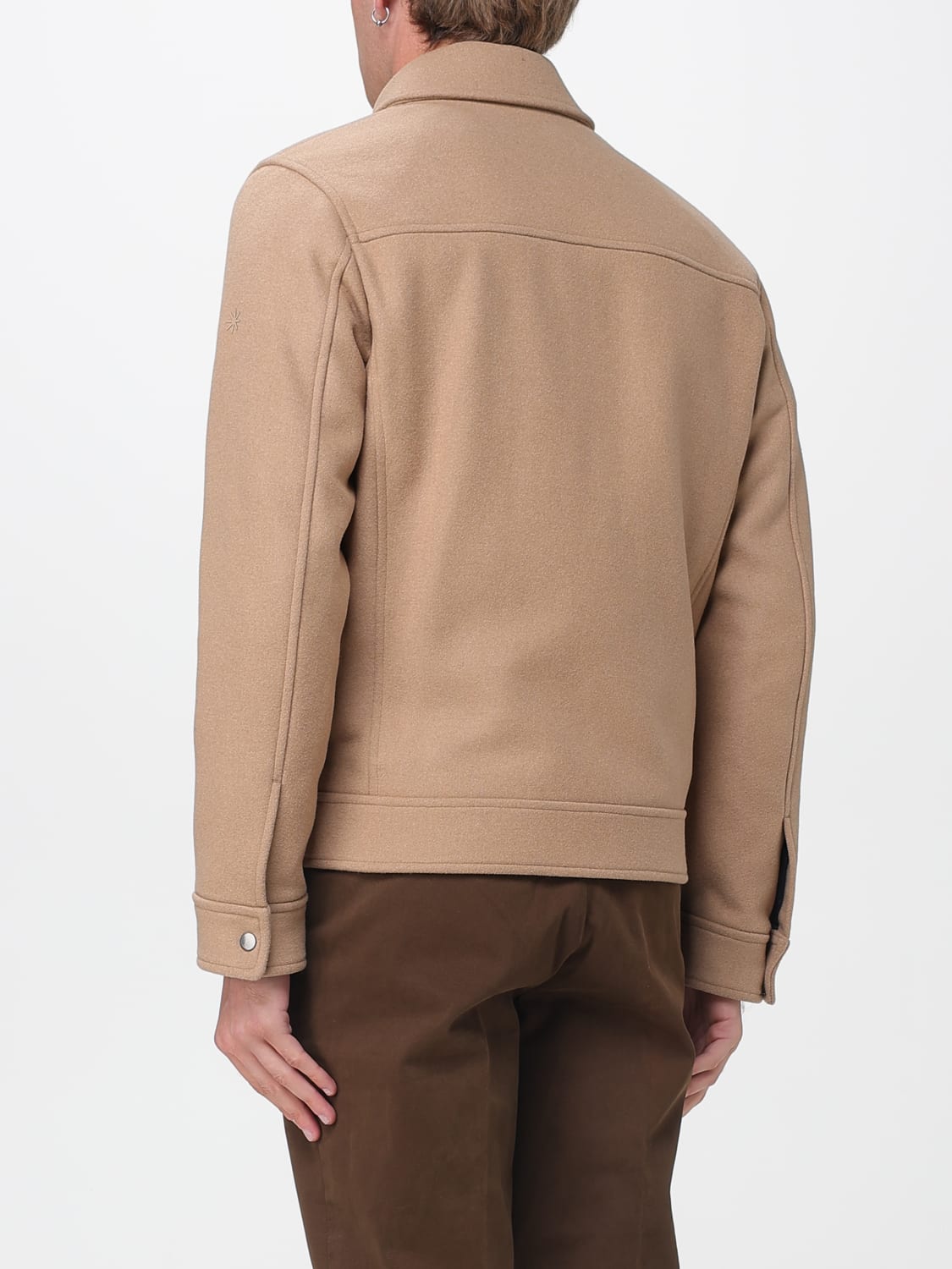 MANUEL RITZ JACKET: Jacket men Manuel Ritz, Camel - Img 2