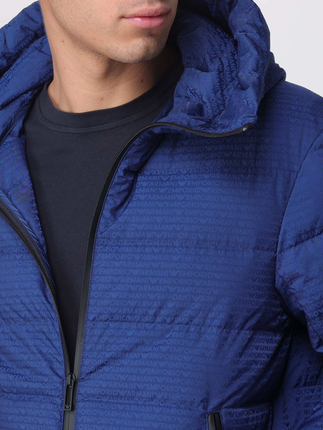 EMPORIO ARMANI JACKET: Blazer men Emporio Armani, Ocean - Img 4