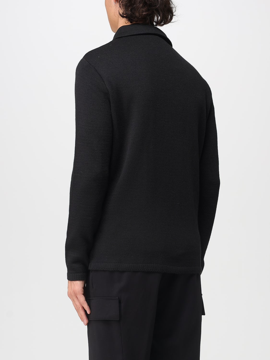 MANUEL RITZ JACKET: Sweater men Manuel Ritz, Black - Img 2