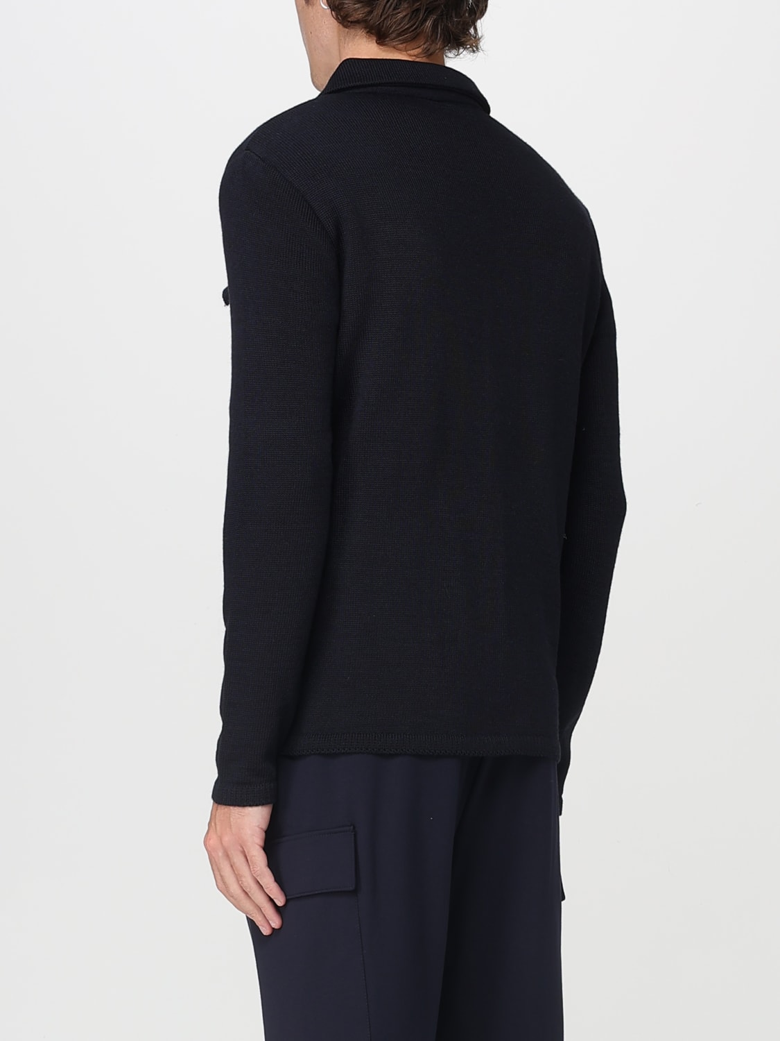 MANUEL RITZ JACKET: Sweater men Manuel Ritz, Blue - Img 2