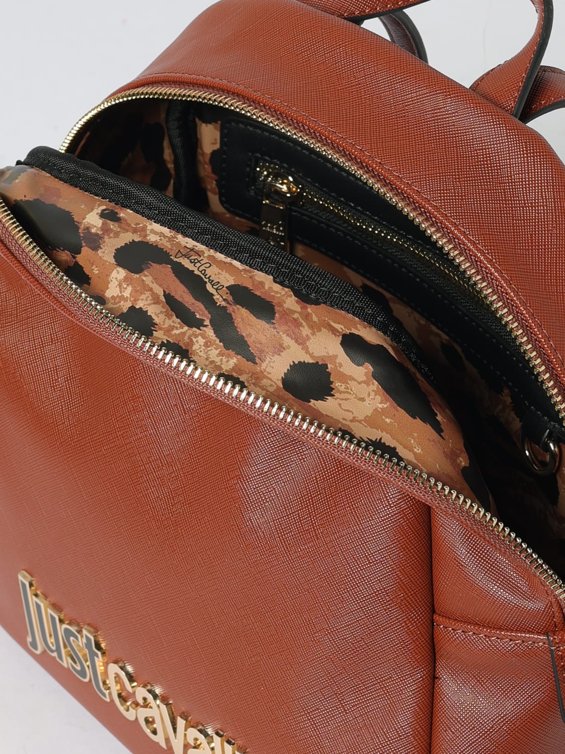 JUST CAVALLI BACKPACK: Backpack woman Just Cavalli, Brown - Img 4