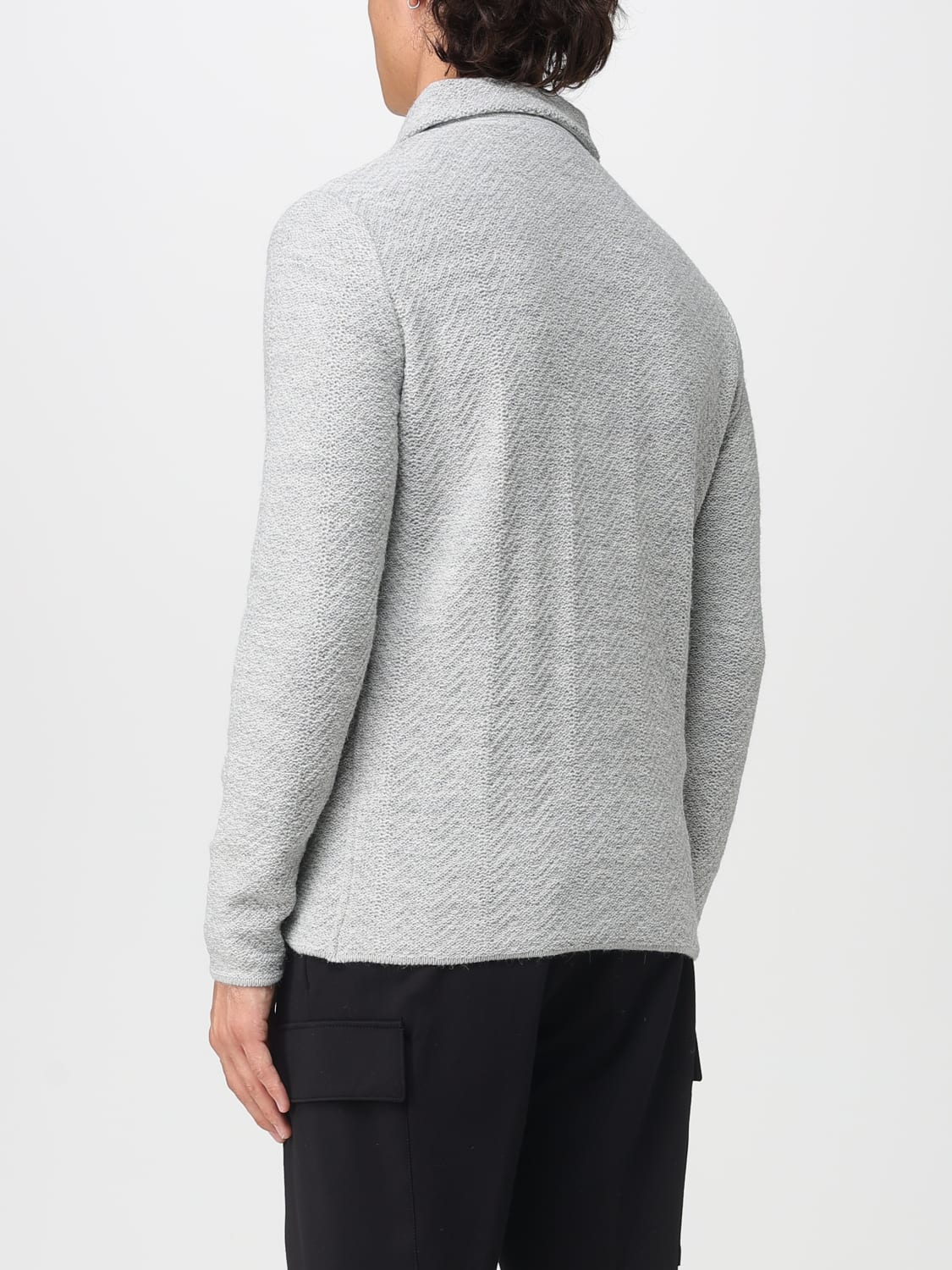 MANUEL RITZ JACKET: Sweater men Manuel Ritz, Grey - Img 2