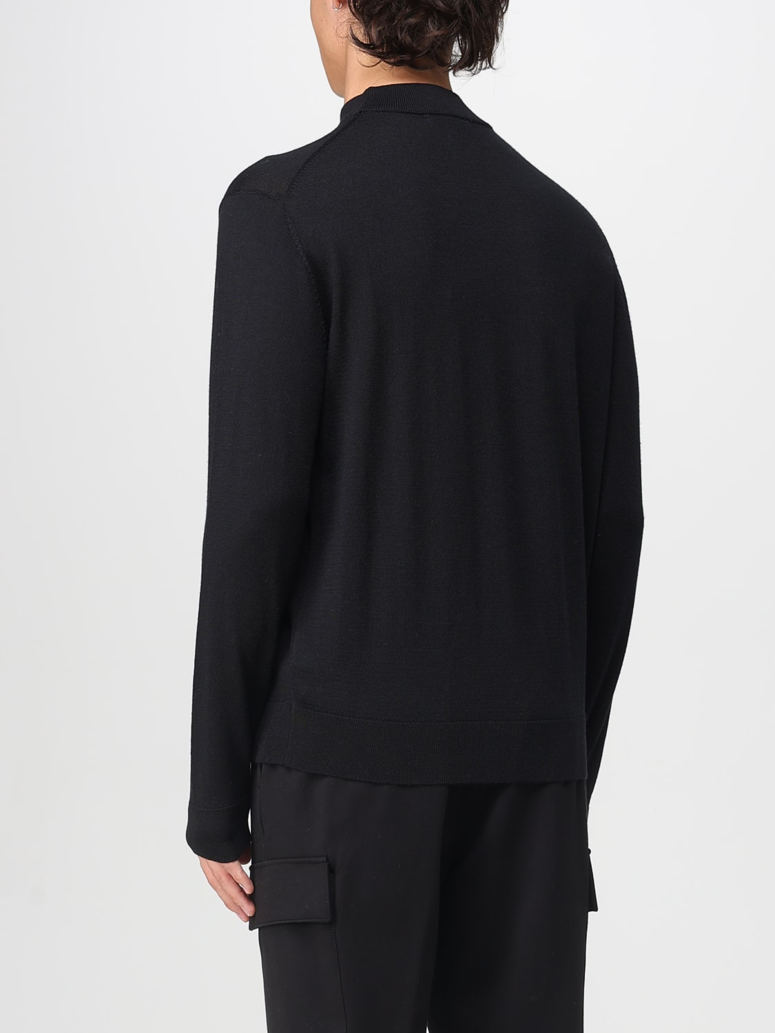 MANUEL RITZ JUMPER: Jumper men Manuel Ritz, Black - Img 2