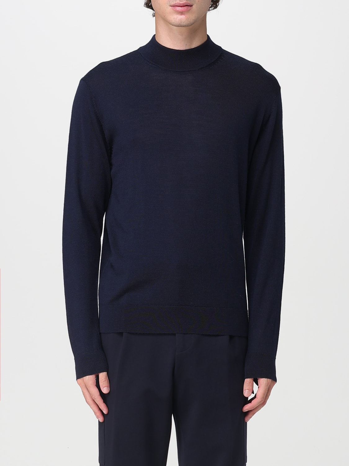 MANUEL RITZ SWEATER: Sweater men Manuel Ritz, Blue - Img 1