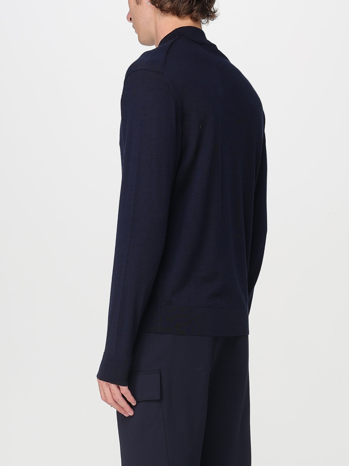 MANUEL RITZ SWEATER: Sweater men Manuel Ritz, Blue - Img 2