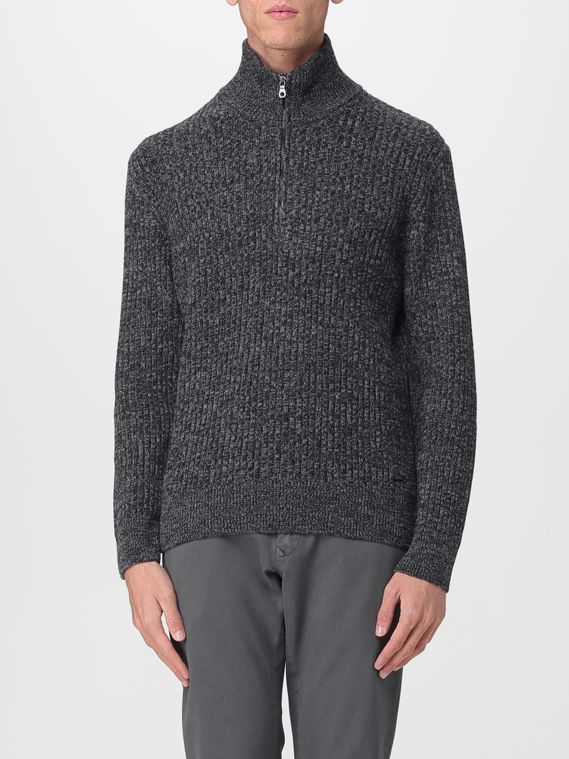 BROOKSFIELD SWEATER: Sweater men Brooksfield, Grey - Img 1