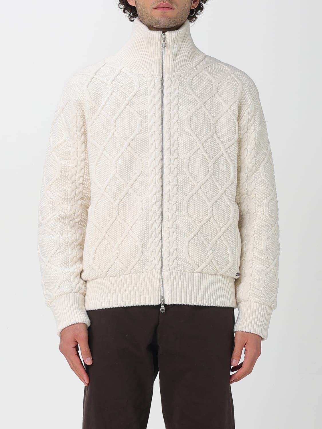 BROOKSFIELD SWEATER: Sweater men Brooksfield, Yellow Cream - Img 1