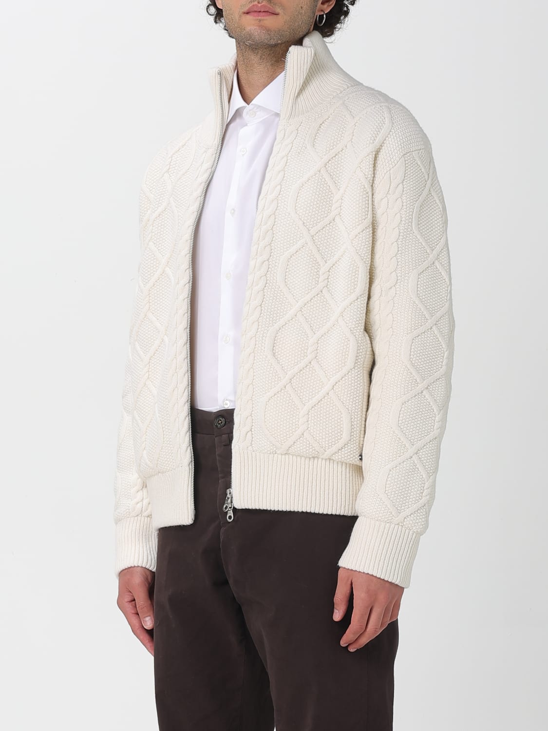 BROOKSFIELD SWEATER: Sweater men Brooksfield, Yellow Cream - Img 3