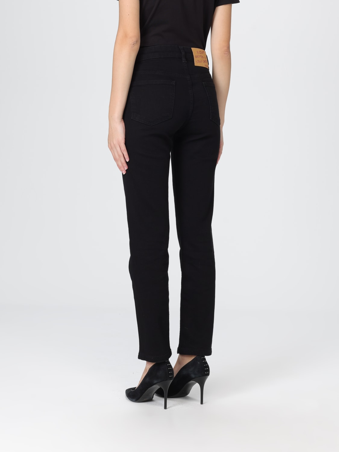 JUST CAVALLI JEANS: Pants woman Just Cavalli, Black - Img 2