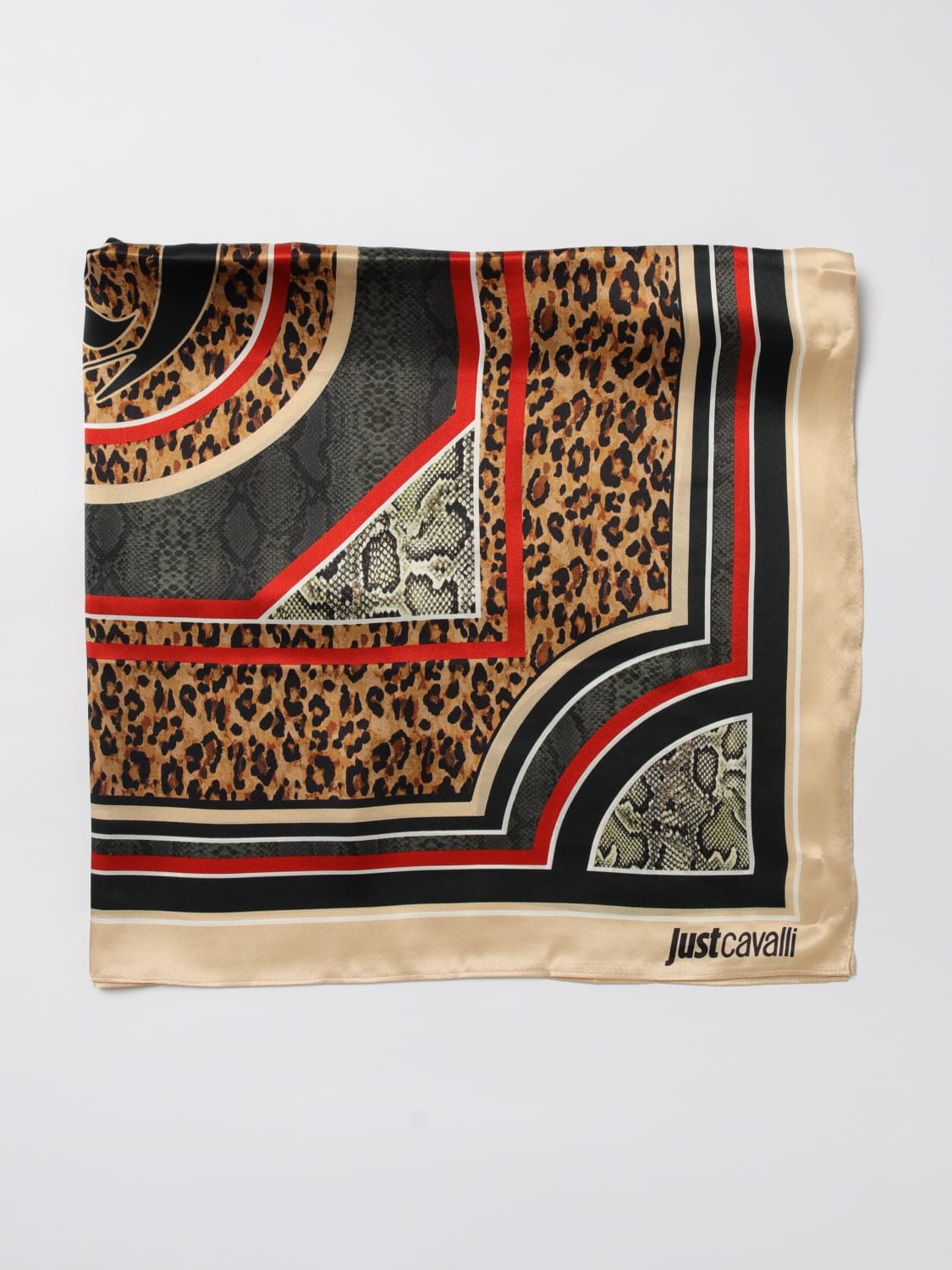 JUST CAVALLI FULAR: Bufanda mujer Just Cavalli, Negro 1 - Img 1