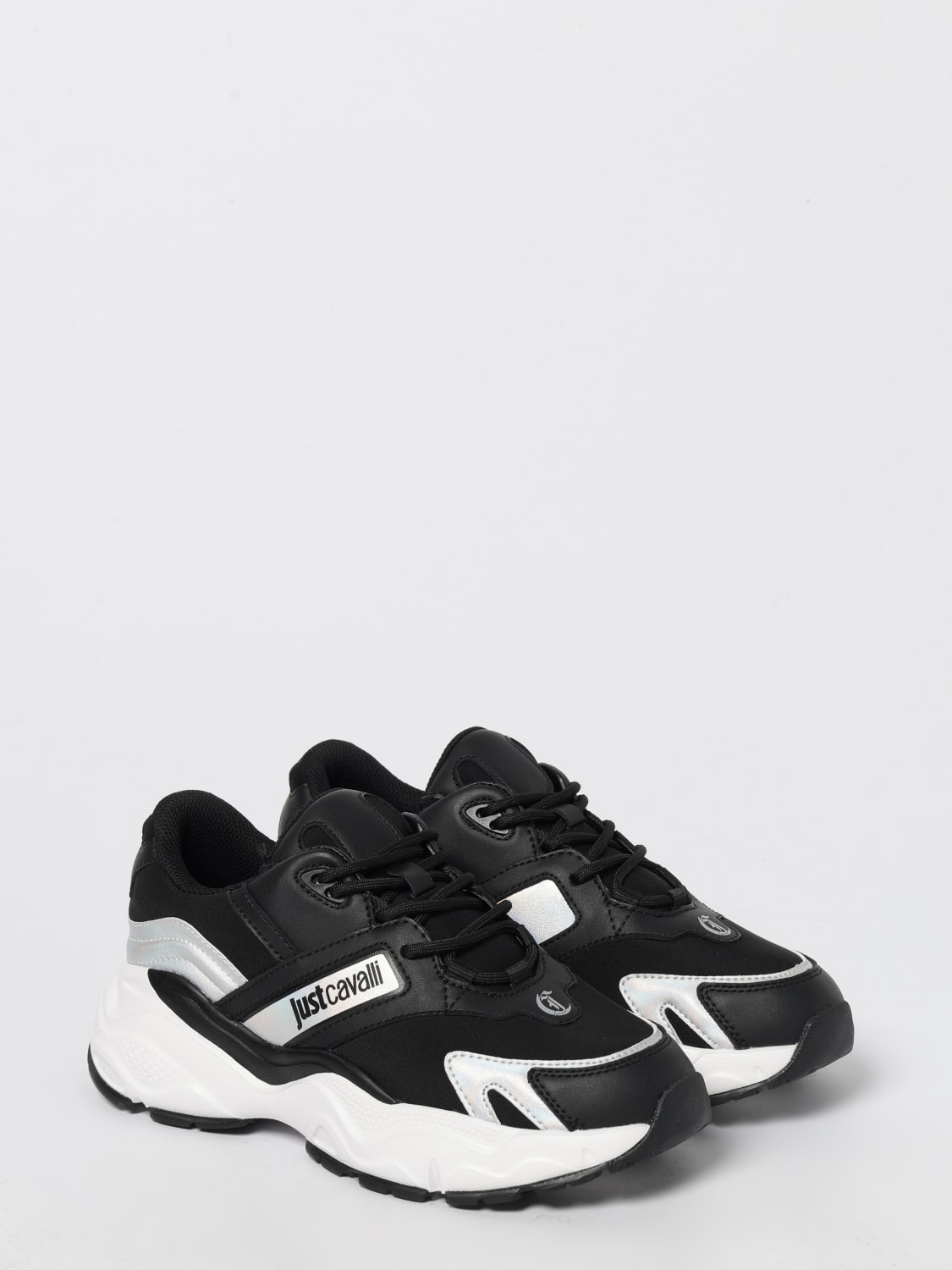 JUST CAVALLI SNEAKERS: Sneakers damen Just Cavalli, Schwarz - Img 2