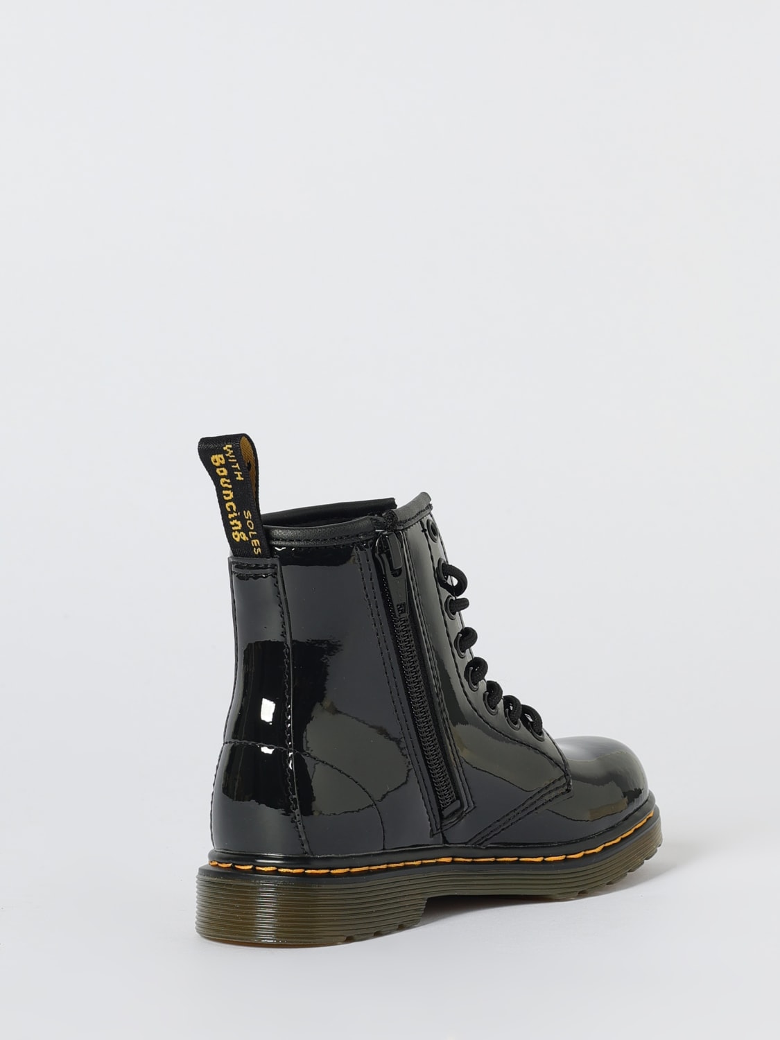 DR. MARTENS SCARPE: Stivaletto 1460 Dr. Martens in vernice , Nero - Img 3