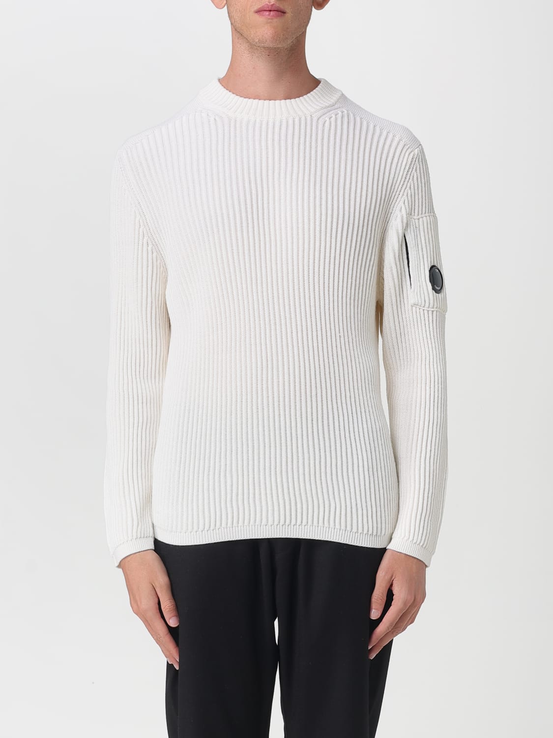 C.P. COMPANY SWEATER: Sweater men C.P. Company, White - Img 1
