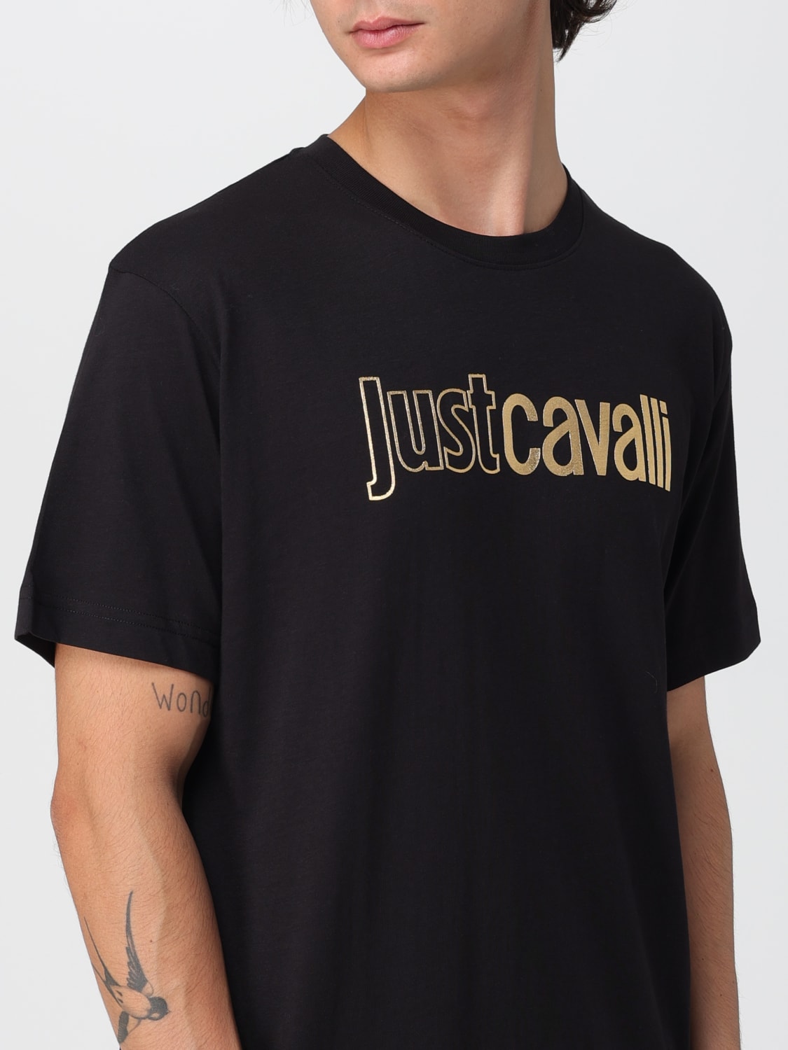 JUST CAVALLI T-SHIRT: T-shirt men Just Cavalli, Black - Img 3
