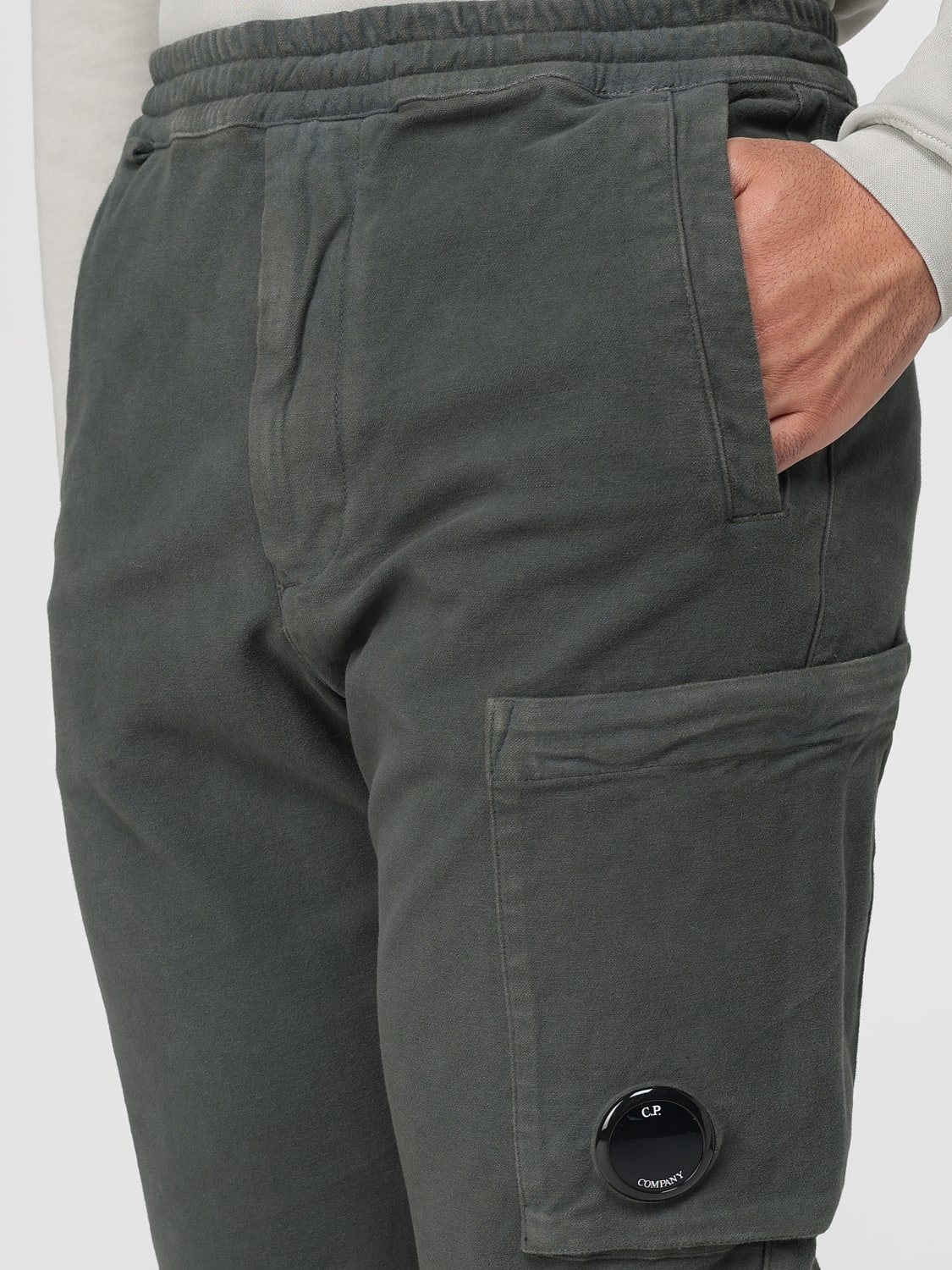 C.P. COMPANY PANTS: Pants men C.P. Company, Grey - Img 4
