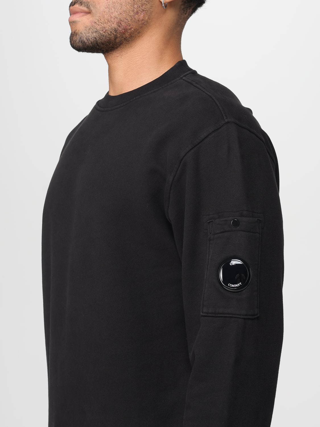 C.P. COMPANY SWEATSHIRT: Sweatshirt men C.P. Company, Black - Img 4
