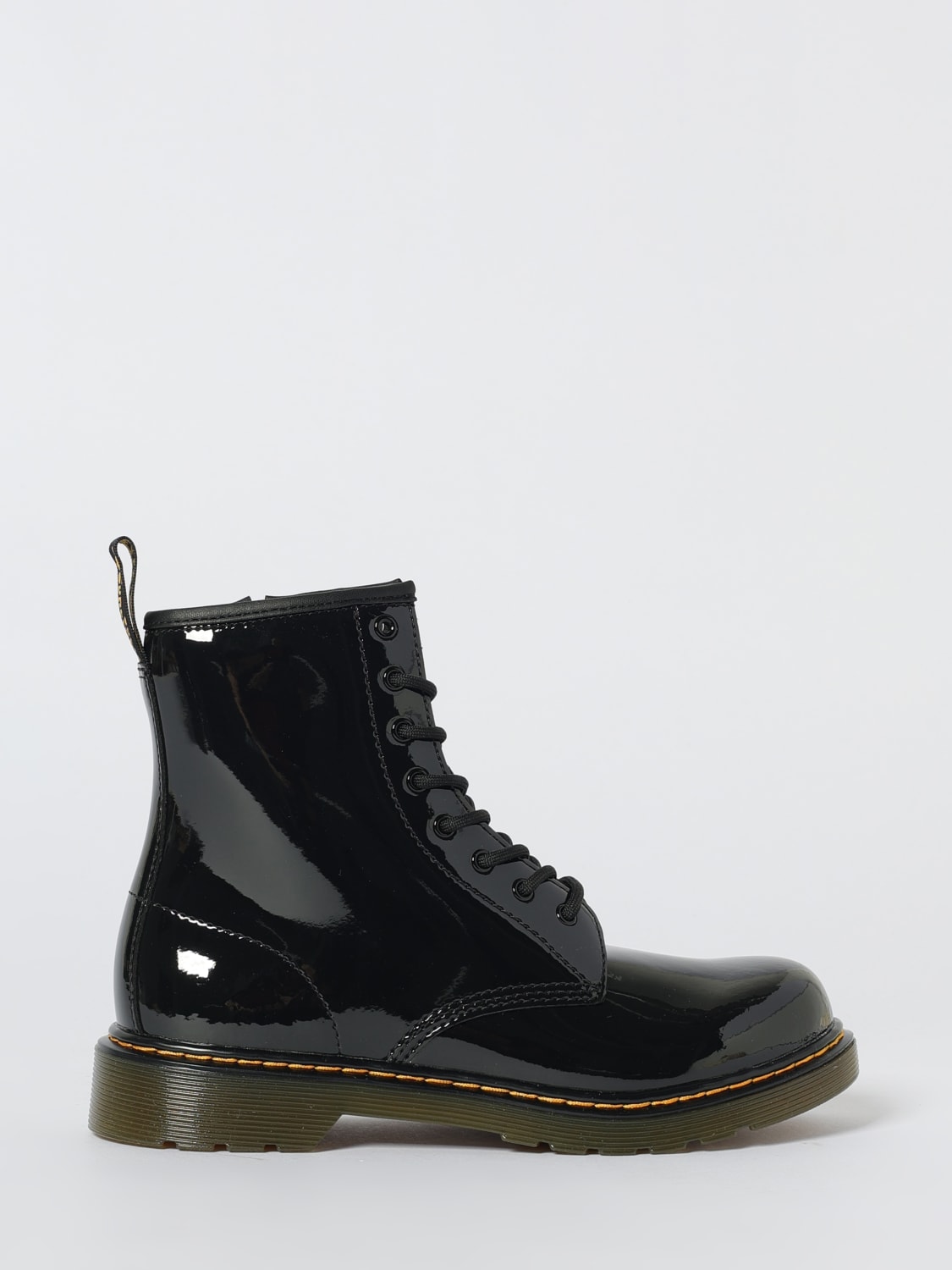 DR. MARTENS SCARPE: Stivaletto 1460 Dr. Martens in vernice , Nero - Img 1