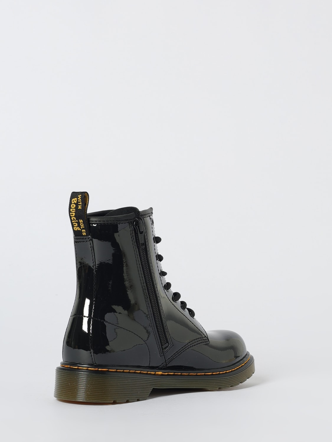 DR. MARTENS SCARPE: Stivaletto 1460 Dr. Martens in vernice , Nero - Img 3