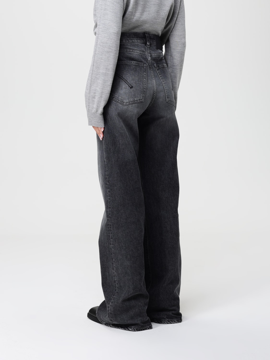 DONDUP JEANS: Jeans woman Dondup, Black - Img 2