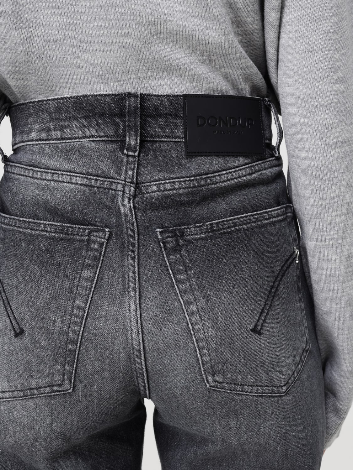 DONDUP JEANS: Jeans woman Dondup, Black - Img 3