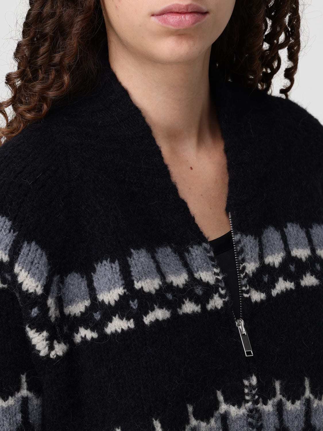 BARENA 毛衣: 毛衣 女士 Barena, 黑色 - Img 5