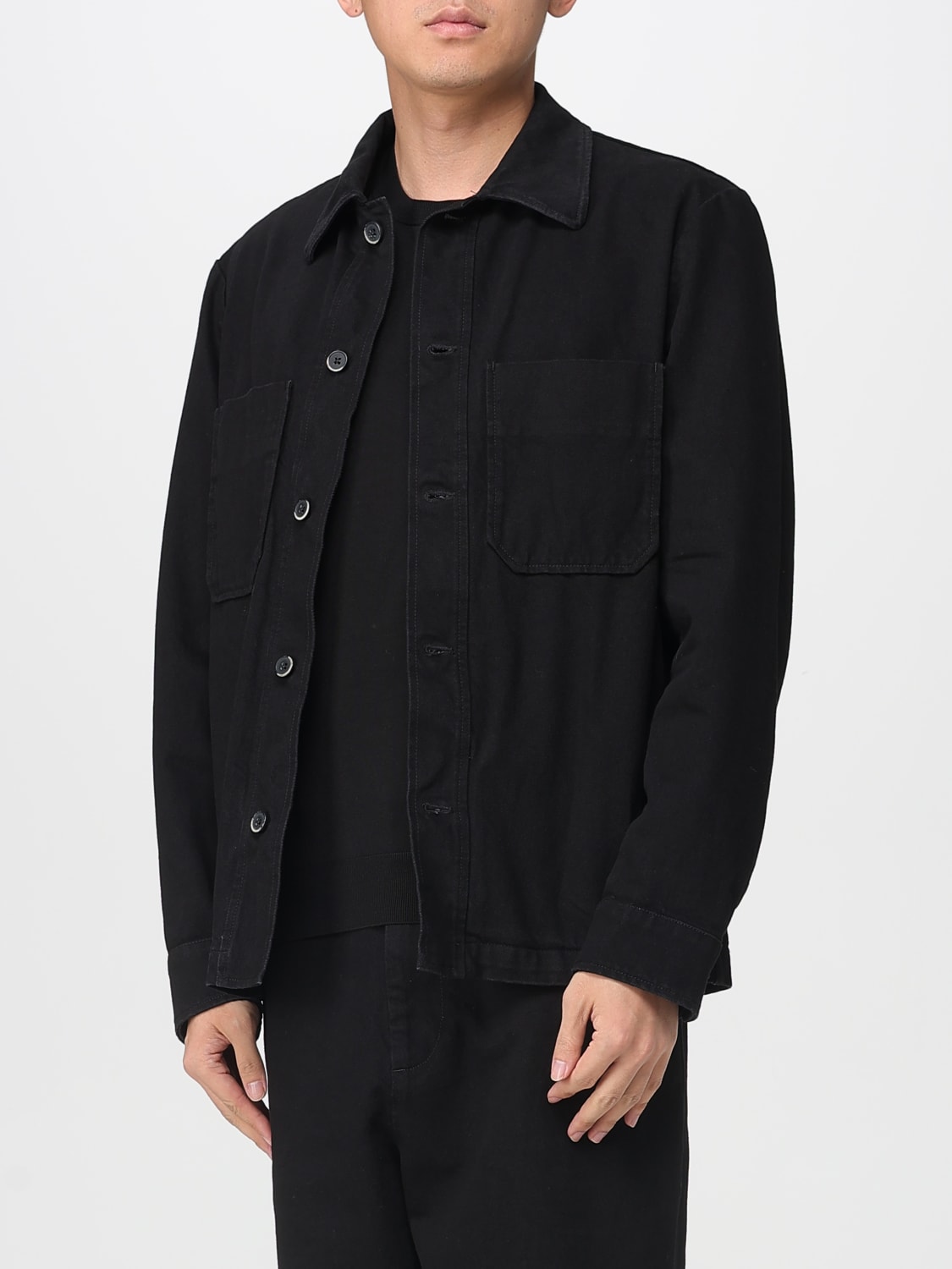 BARENA 재킷: 재킷 남성 Barena, 블랙 - Img 4