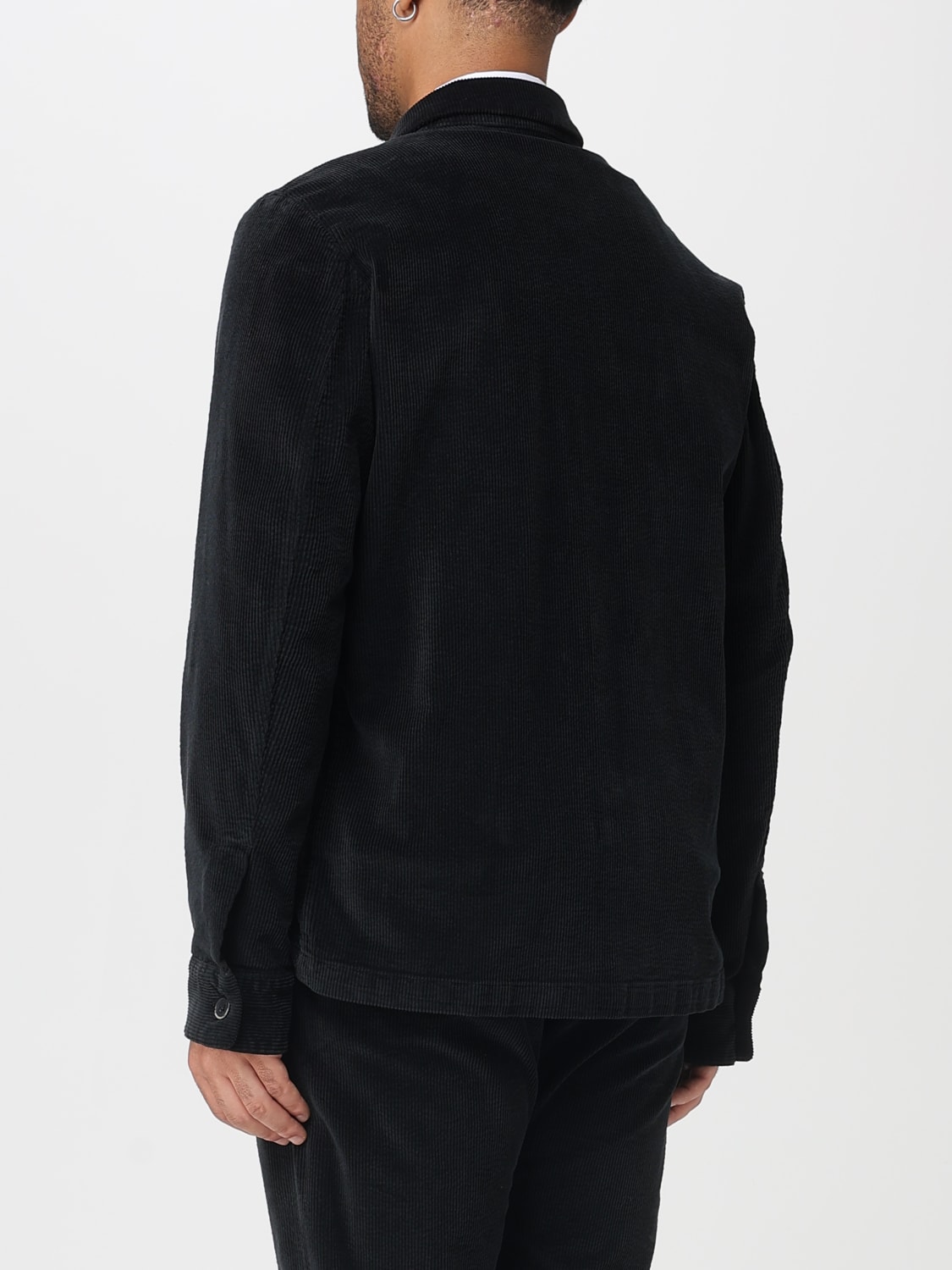 BARENA JACKET: Jacket men Barena, Black - Img 2