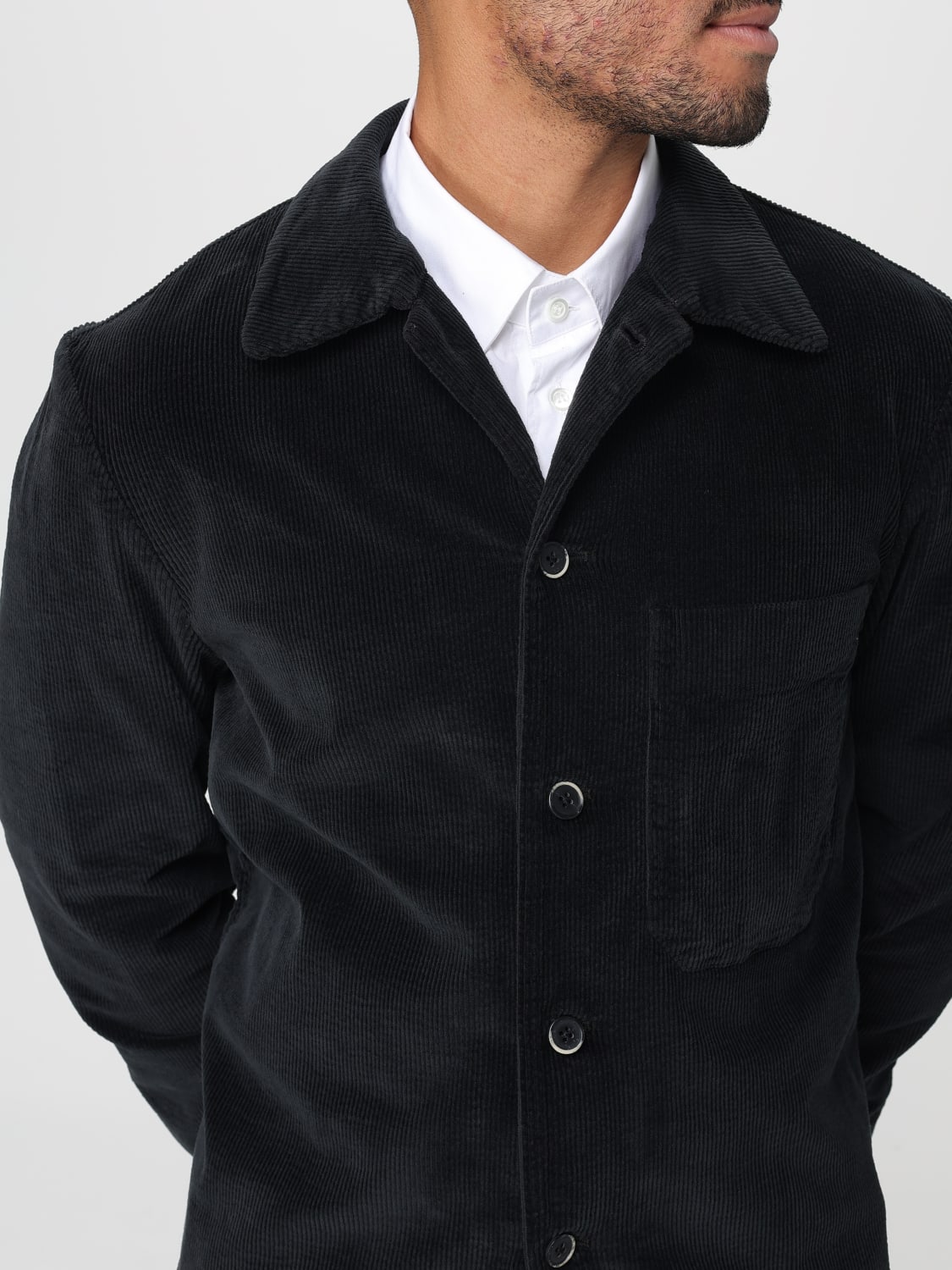 BARENA JACKET: Jacket men Barena, Black - Img 4