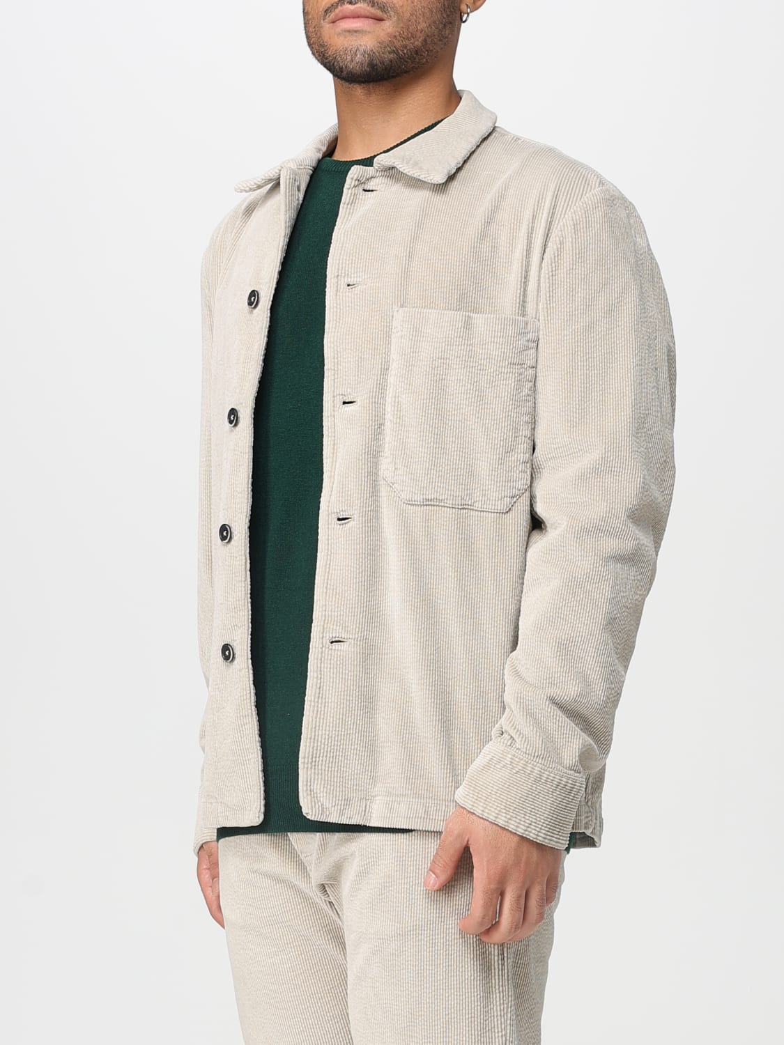 BARENA JACKET: Jacket men Barena, Dove Grey - Img 3