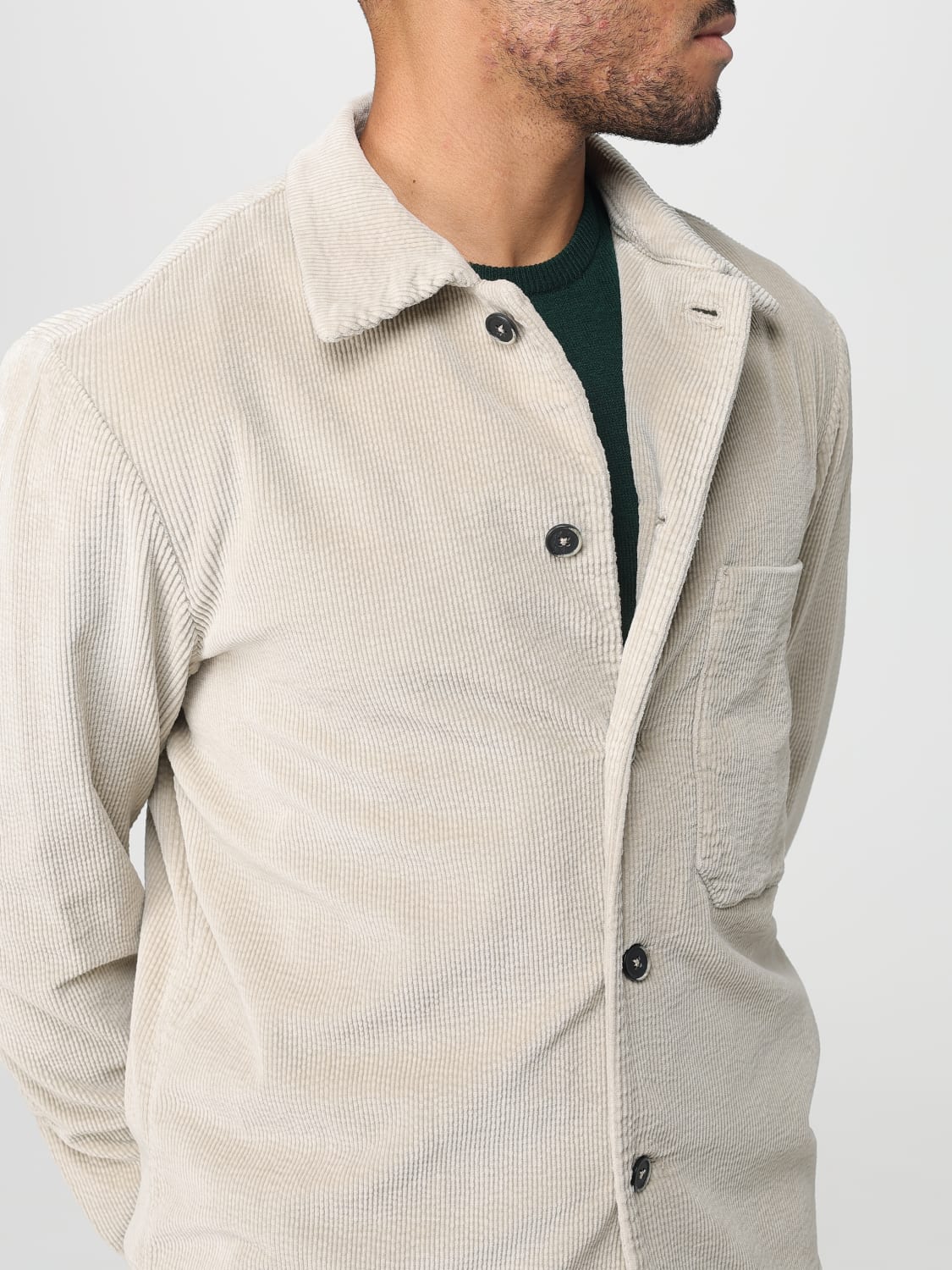 BARENA JACKET: Jacket men Barena, Dove Grey - Img 4