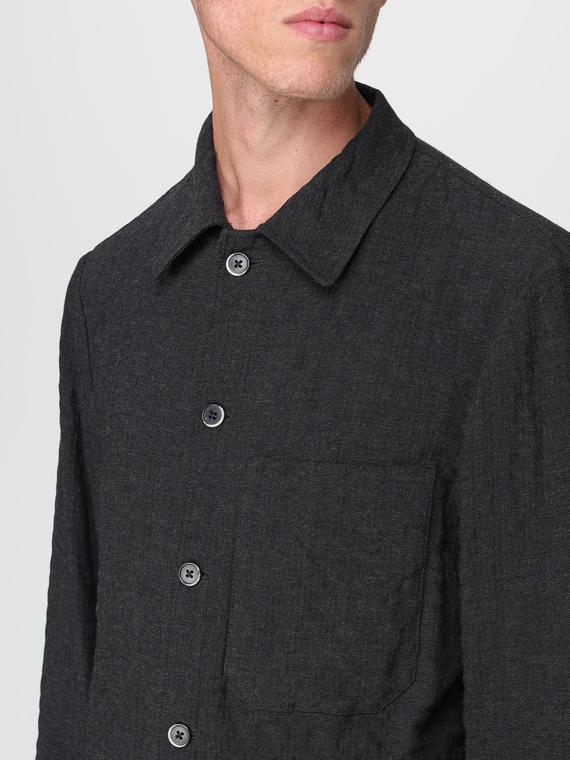 BARENA JACKET: Jacket men Barena, Charcoal - Img 4